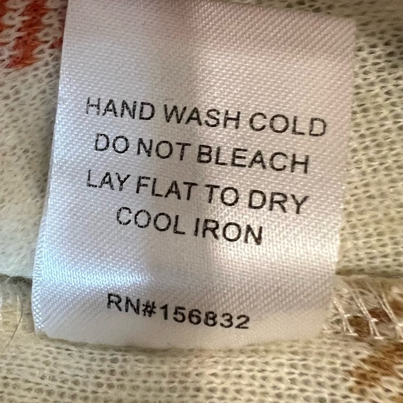 BiBi Plaid Teddy Bear Fleece Crewneck Sweatshirt. Size XL. - Picture 11 of 12